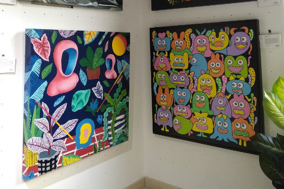 2MADISON GELAR PAMERAN SENI KOLEKTIF KARYA SENIMAN MUDA INDONESIA